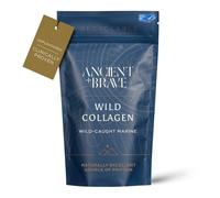 Ancient + Brave Wild Collagen 200g - Marine Collagen Powder (Fish) - 100% Hydrolysed Collagen Peptides (Type I) - Fasting and Keto Friendly - Neutral Tasting, Skin, Hair & Nails - 30 Day Supply