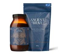 Ancient + Brave Wild Collagen Powder 2x200g - Hydrolyzed Marine Collagen (Fish) - High Protein Supplement for Women - Fasting Friendly - Compostable Pack - 30-Day Supply