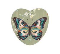 Ancient Butterfly Car Air Freshener Hanging, Long Lasting Scented Car Aromatherapy Tablets, Love form Fragrance Scented Cards for Vehicles, Bedroom, Wardrobe Black-style