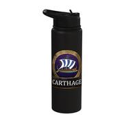 Ancient Carthage Punic Wars Symbol Stainless Steel Insulated Water Bottle