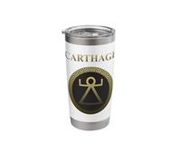 Ancient Carthage Sacred Band Shield Stainless Steel Insulated Tumbler
