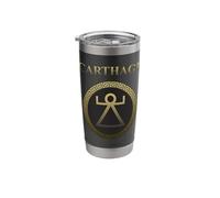 Ancient Carthage Sacred Band Shield Stainless Steel Insulated Tumbler
