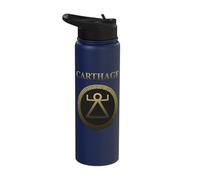 Ancient Carthage Sacred Band Shield Stainless Steel Insulated Water Bottle