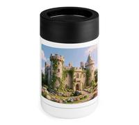 Ancient Castle Print Can Cooler 12oz | Insulated Can Holders for Drinks 12oz Cans - Beer, Seltzer, and Soda, Portable, Durable