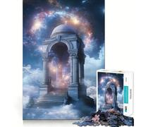 Ancient Celestial Gateway 1000 Piece Jigsaw Puzzles Memory Train Fun Smooth Burr Free Surface Entertaining Challenge for Spare Time (50x75cm)