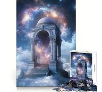 Ancient Celestial Gateway Jigsaw Puzzle for Adults 1000 Pieces Memory Training Quiet Recreation Flawless Cut Holiday Treat (38x26cm)