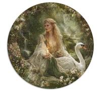 Ancient Celtic Goddesses, Snow Lotus And Swans Rätsel Für Erwachsene || 1000pcs (67.5x67.5cm) Puzzles Lernspiele Home Decor Puzzles