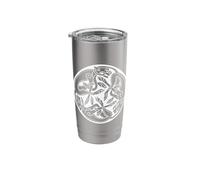 Ancient Celtic Three Hounds Stainless Steel Insulated Tumbler
