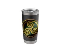 Ancient Celtic Triskelion Stainless Steel Insulated Tumbler