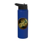 Ancient Celtic Triskelion Stainless Steel Insulated Water Bottle