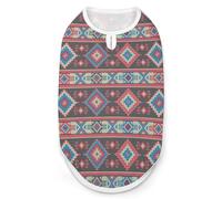 Ancient Central Asia Style Pet Printed Clothes,Pet T Shirts,Cool Puppy Shirts for Small,Medium And Large Pet Dogs Cats S