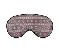 Ancient Central Asia Style Unisex Light-Blocking Eye Mask Sleep Mask Suitable for Naps at Home, in The Office, and on Airplanes