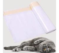 Ancient Chemistry 60 x Cat Litter Tray Liners Scratch Resistant Bags For BoxCat box size fits 38x48cm trays - with drawstrings Liner -Medium to large (60), White