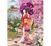Ancient Chinese Woman by the River - Puzzles for Adults 500 Piece Jigsaw Puzzle DIY Puzzle Toys for Kids 52x38CM