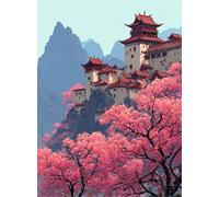 Ancient City Architecture 200 Piece Jigsaw Puzzles for Adults, Fun jigsaw puzzles 200 pieces, Challenging Puzzle Perfect for Game Nights, Finished Puzzle Size is 35x25cm