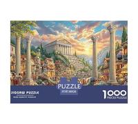 Ancient City SceneElegant Jigsaw Puzzles for Adults Presenting 1000 Advanced And Challenging Educational Games Designed for Women And Men Alike - These Jigsaw Puzzles Are Ideal for Adult