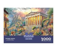Ancient Cityscape with DogMagnificent 1000-Piece Jigsaw Puzzles for Adults Boasting Impossible-to-Difficult Level Challenging Puzzle Educational Games for Everyone - These Magnificent Jigsaw Puzzles