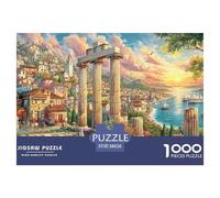 Ancient CityscapeAstonishing 1000-Piece Jigsaw Puzzles for Adults A Pantheon of Impossible, Hard, Difficult Challenging Puzzle Games for All Genders - A Unifying Challenge for Adults And Kids Age 12