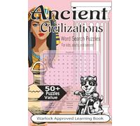 Ancient Civilizations Word Search Puzzle Book: A Warlock approved activity for kids, adults and seniors.