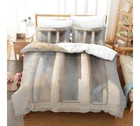 Ancient Columns Double Duvet Cover Set Classical Architecture Soft Comforter Cover All Season Quilt Cover 200x200cm Brushed Microfiber Hypoallergenic Bedding Sets with 2 Pillowcases A.673