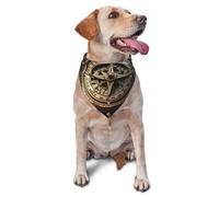 Ancient Compass Dog Bandanas - Pet Triangle Scarf, Suitable for Small to Medium-Sized Large Dogs and Cats