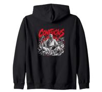 Ancient Confucius Wisdom Scholar Legacy Zip Hoodie