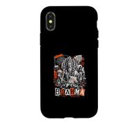 Ancient Cosmic BRAHMA Vedas Lotus Mandala Case for iPhone X/XS