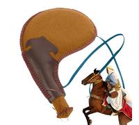 Ancient Desert Water Bag - Bota PU Leather Vintage Retro Wine Bottle Holder Portable Comic Display Support | Outdoor Activities Camping Hiking Renaissance Fair, Mot