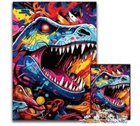 Ancient Dinosaurs 1000 Piece Jigsaw Puzzles for Adults cardboard Jigsaw Interactive Family Game, DIY Home Decor, Brain Teaser Gift 26X38CM/10.23x14.96inch