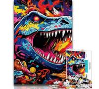 Ancient Dinosaurs 1000 Piece Jigsaw Puzzles for Teenagers Gifts,family Fun Games Is Ideal As A Gift for The Whole Family (38x26cm)
