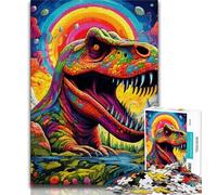 Ancient Dinosaurs Jigsaws Puzzles 1000 Pieces for Adults Gifts,Family Game Stress Reliever Difficult Challenge Great Gifts And Toys (38x26cm)