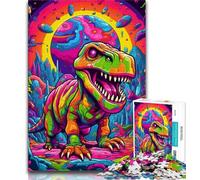 Ancient Dinosaurs Jigsaws Puzzles 1000 Pieces for Teenagers Gifts,Decompressing Intellectual Educational Toy Birthday Present,Gifts,Wall Art (75x50cm)