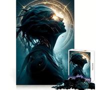 Ancient Divine Sentinel 1000 Teenager Pieces Jigsaw Puzzle Logic Practice Quiet Fun Clean Edges Festive Gift (38x52cm)