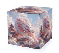 Ancient Dragon And Buildings Funny 3-D Puzzles Speed Cube for Adults