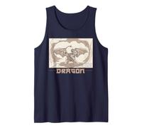 Ancient Dragon Beast Myth Fantasy Creature of Legends Tank Top
