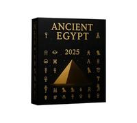 Ancient Egypt Advent Calendar 2025 - 24 Day Christmas Countdown Calendar with Ancient Egypt Symbols 2D Acrylic 2D Holiday Gift Histori Theme