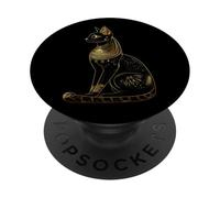 Ancient Egypt Bastet Cat Egypt Mythology Egyptian Egyptology PopSockets Adhesive PopGrip