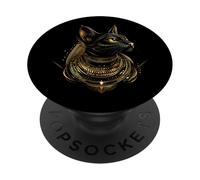 Ancient Egypt Egyptian Bastet Cat Egyptology Egypt Mythology PopSockets Adhesive PopGrip
