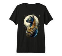 Ancient Egypt Egyptian God Bastet Cat Egypt Mythology Premium T-Shirt