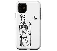 Ancient Egypt Egyptian God Horus Kemetic Heru Ankh Case for iPhone 11