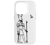 Ancient Egypt Egyptian God Horus Kemetic Heru Ankh Case for iPhone 14 Pro
