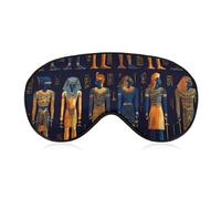 Ancient Egypt Egyptian Symbols Blackout Sleep Mask for Side Sleeper Soft Covers for Travel Essentials Nap