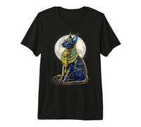 Ancient Egypt Egyptology Tutankhamun Cat Bastet Egyptian God Premium T-Shirt