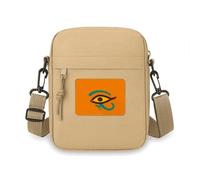 Ancient Egypt Eye Pattern Crossbody Bag Cell Phone Purses Handbag Shoulder Mini Bag