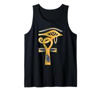Ancient Egypt God Horus Eye Ankh Symbol Egyptian Mythology Tank Top