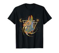 Ancient Egypt Hieroglyph Egyptian God Anubis T-Shirt