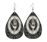 Ancient Egypt Hieroglyphs Evil Eye Symbols Women Hook Earring Novelty Earring Anti-Oxidation Drop Earrings For Multiple Piercings Ceremonies Gift