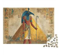 Ancient Egypt - Holding A Scepter, Pyramids Rätsel Für Erwachsene || 1000pcs (75x50cm) Puzzles Lernspiele Home Decor Puzzles