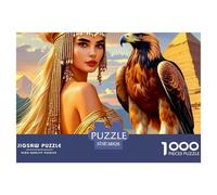 Ancient Egypt Jigsaw Puzzle 1000 Pieces Family Game Adults Teens Night Activity Relaxation Stress Free 38x26cm/1000pcs