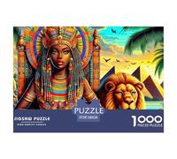 Ancient Egypt Jigsaw Puzzle 1000 Pieces Family Game Adults Teens Night Activity Relaxation Stress Free 38x26cm/1000pcs